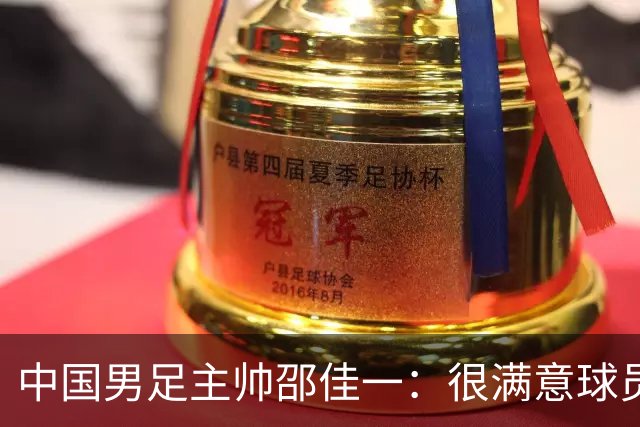 中国男足主帅邵佳一：很满意球员们的表现